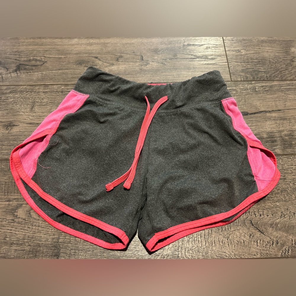 Pink and grey shorts from Kohl’s, size 10 in girls